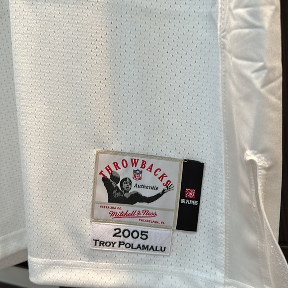 Troy Polamalu Pittsburgh Steelers Mitchell & Ness 2005 Authentic Jersey - Picture 4 of 7